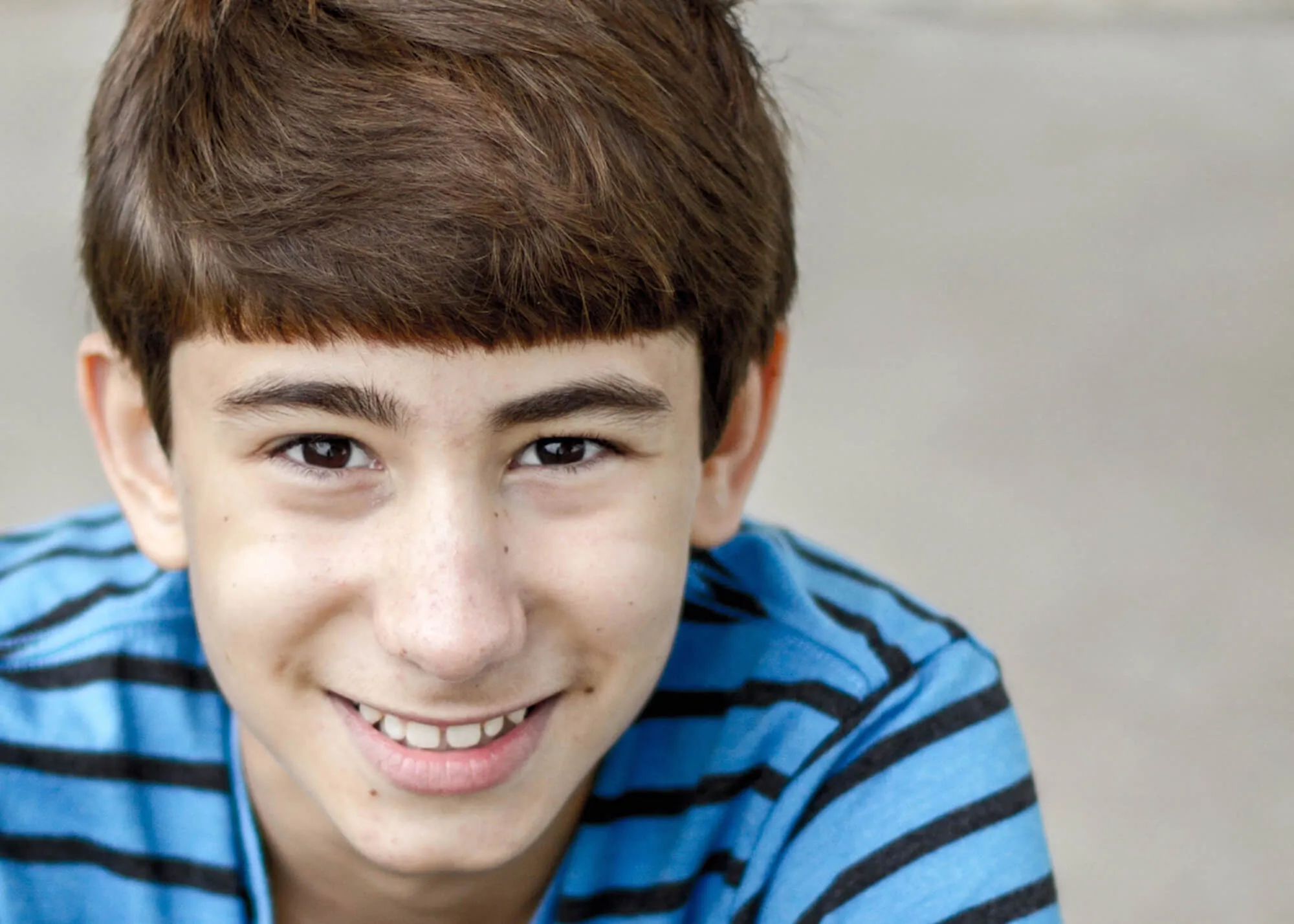 young boy portrait