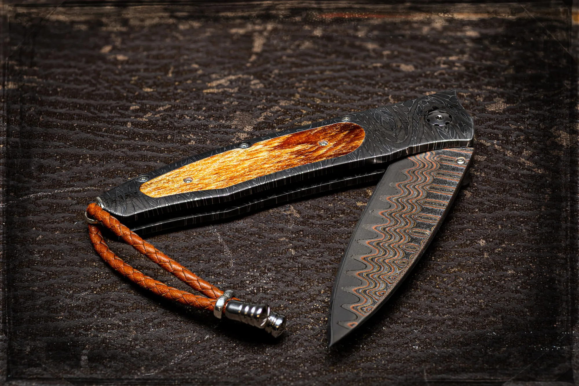 knife on old surface